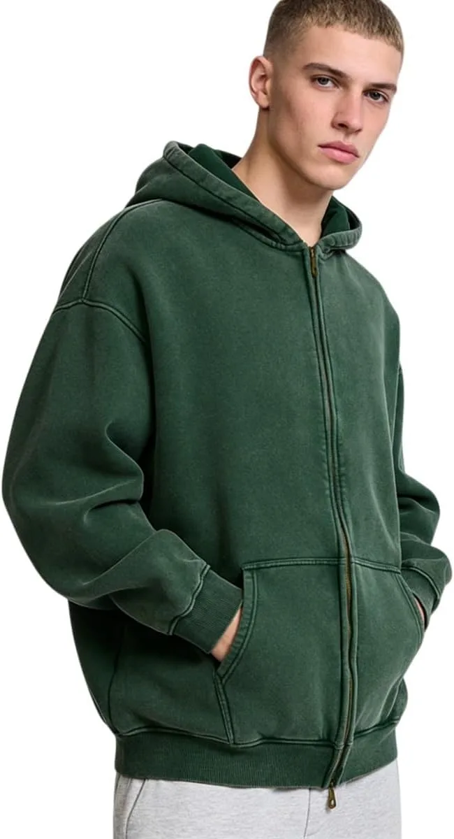 

Оверсайз худи с молнией, винтаж JUDHGGX