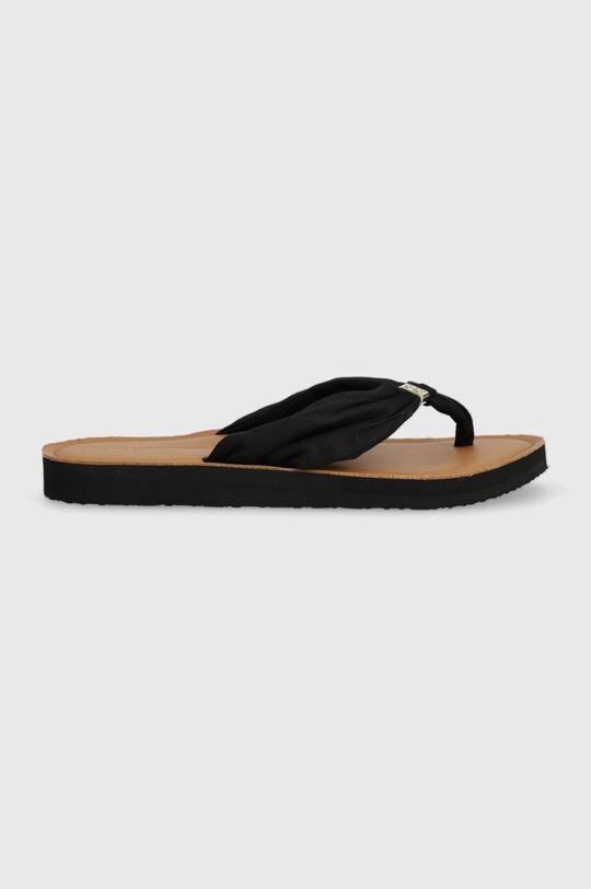 

Шлепанцы TH ELEVETED BEACH SANDAL Tommy Hilfiger, черный