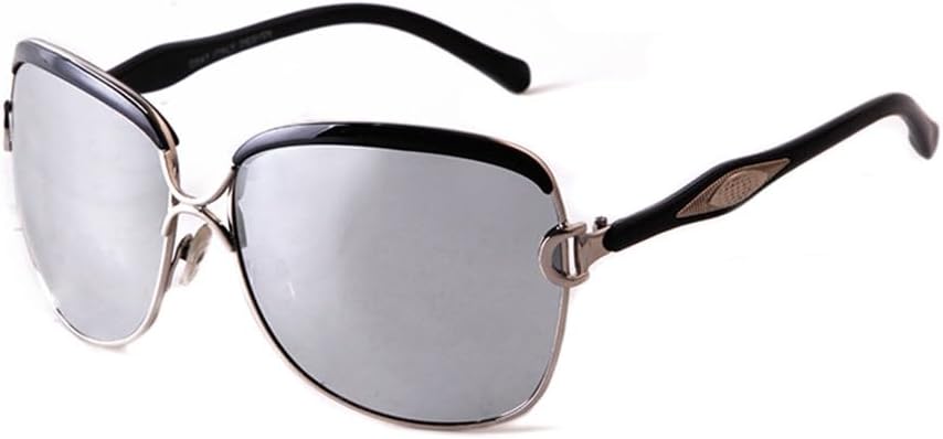 

Солнцезащитные очки LVTFCO с крупными заклепками, металлические, женские, в большой оправе, с серебристыми зеркальными линзами, модные мужские зеленые солнцезащитные очки UV400, C6 Silver