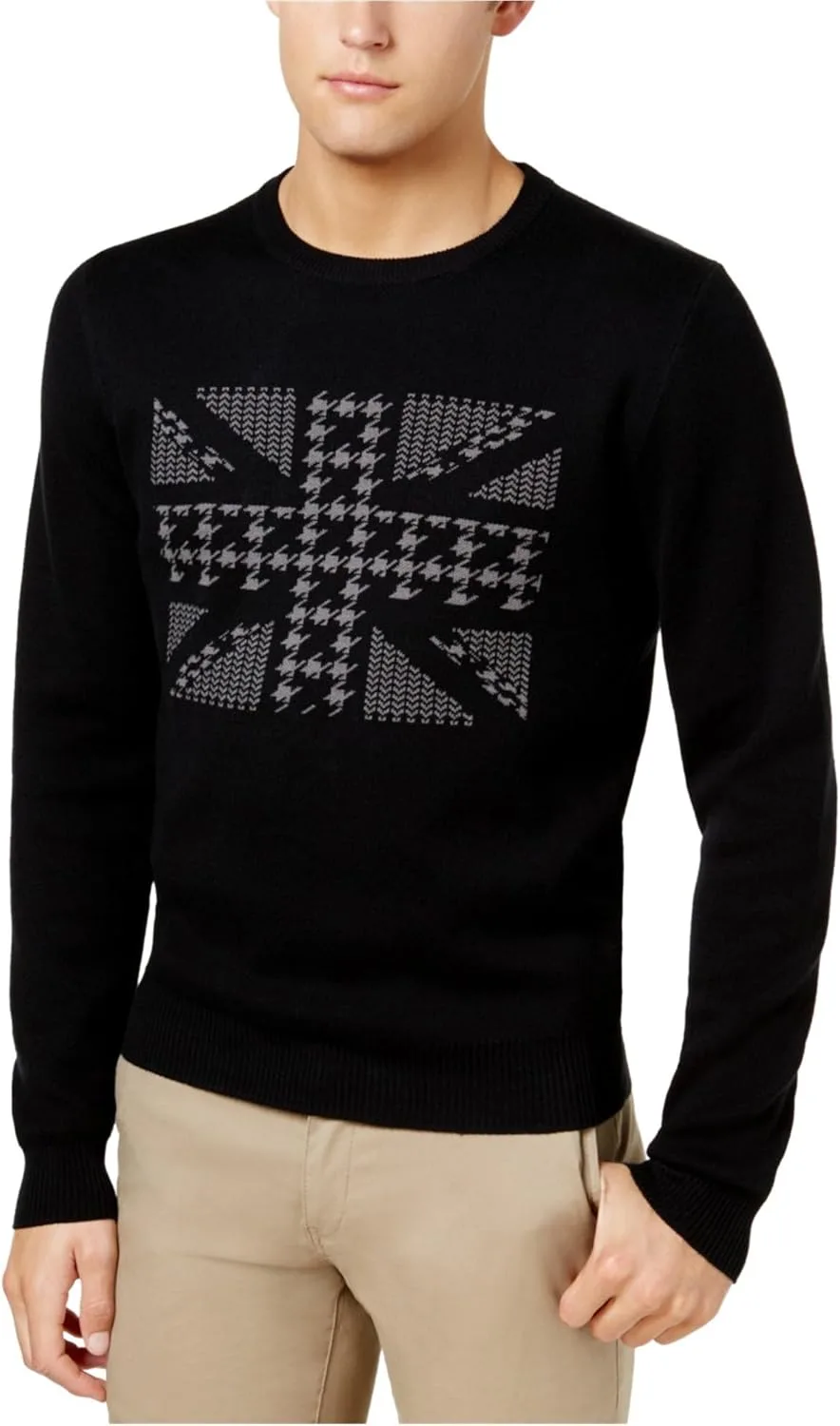 

Ben Sherman мужской свитер с шевронным принтом