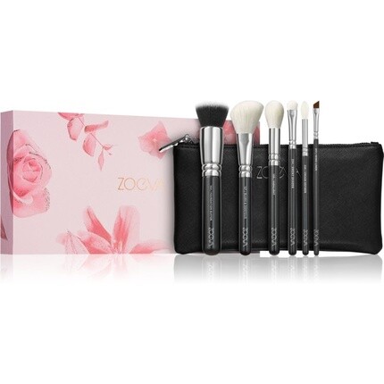 

Набор кистей Essential Brush Set — 6 кистей для макияжа с футляром Zoeva