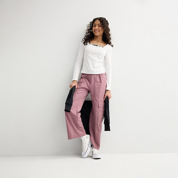 

Детская блузка с длинным рукавом и отделкой лентой, размеры 6-20, regular и plus So, Cherries