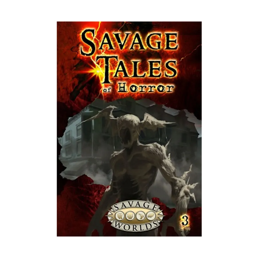 

Savage Tales of Horror Vol. 3 (Limited Edition), Savage Worlds (Pinnacle/Great White Games), твердый переплет