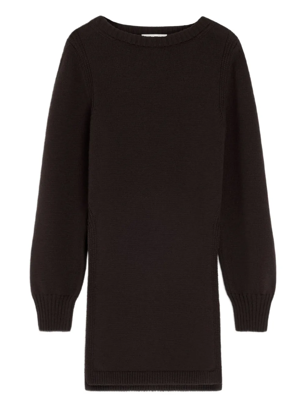 

Свитер с круглым вырезом LEMAIRE, коричневый