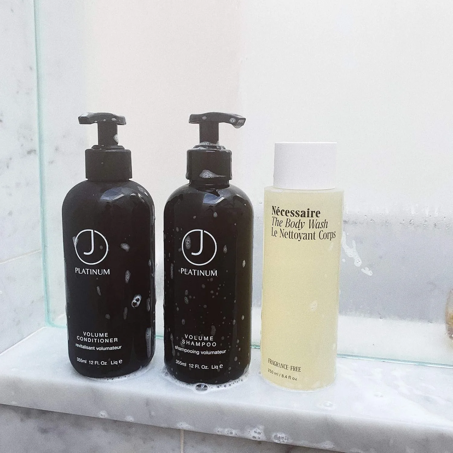 Кондиционер для волос J Beverly Hills Platinum Volume с витамином B5 для предотвращения ломкости волос (3,4 унции, 12 унций, 32 унции) 946 мл (1 шт.) — фото 2