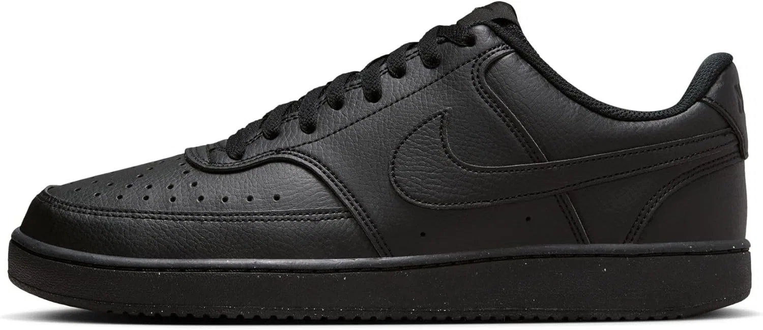 Мужские баскетбольные кроссовки Nike Court Vision Low, Black/Black/Black