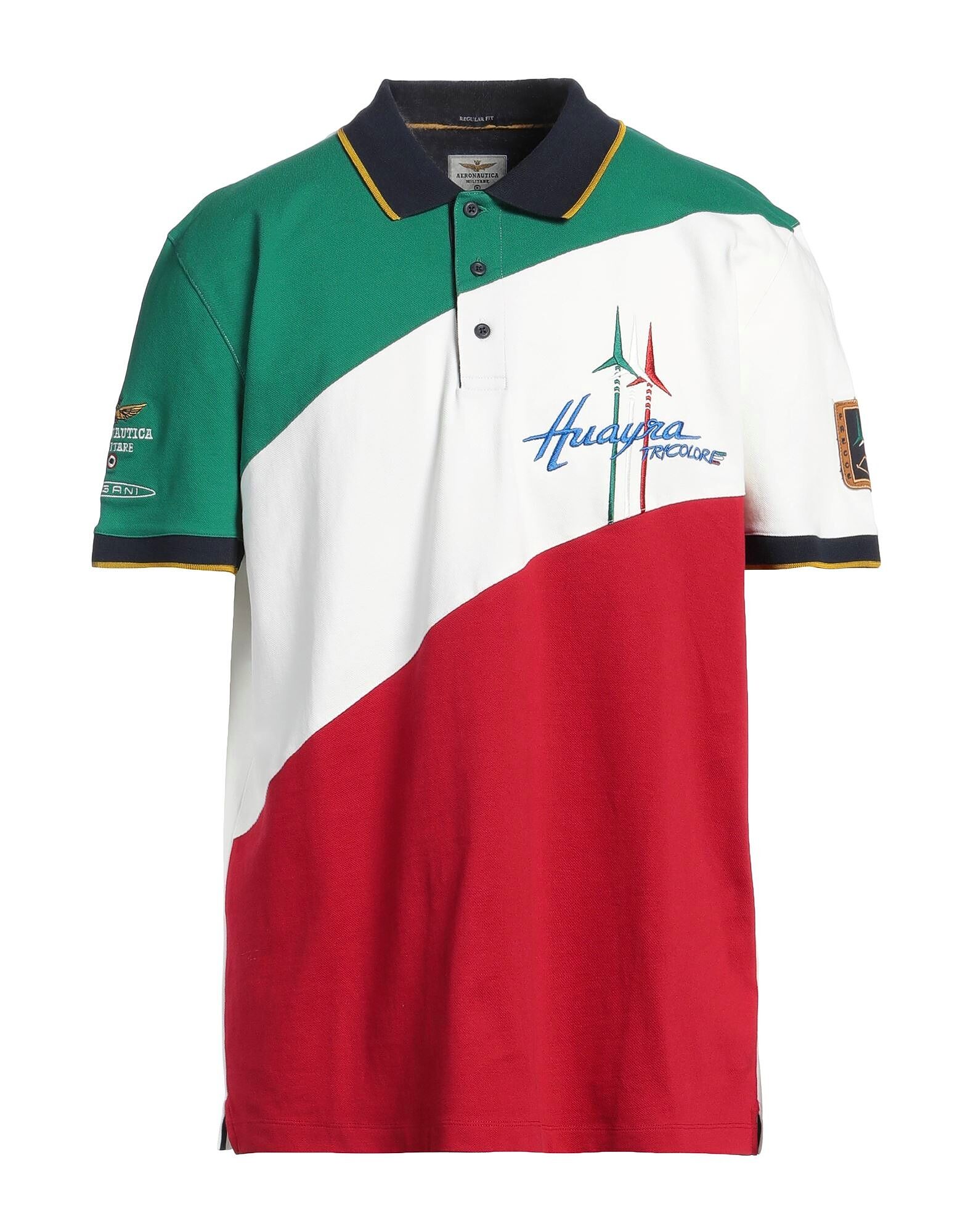 

Рубашка поло Pagani Huayra Tricolore Aeronautica Militare, кирпичный