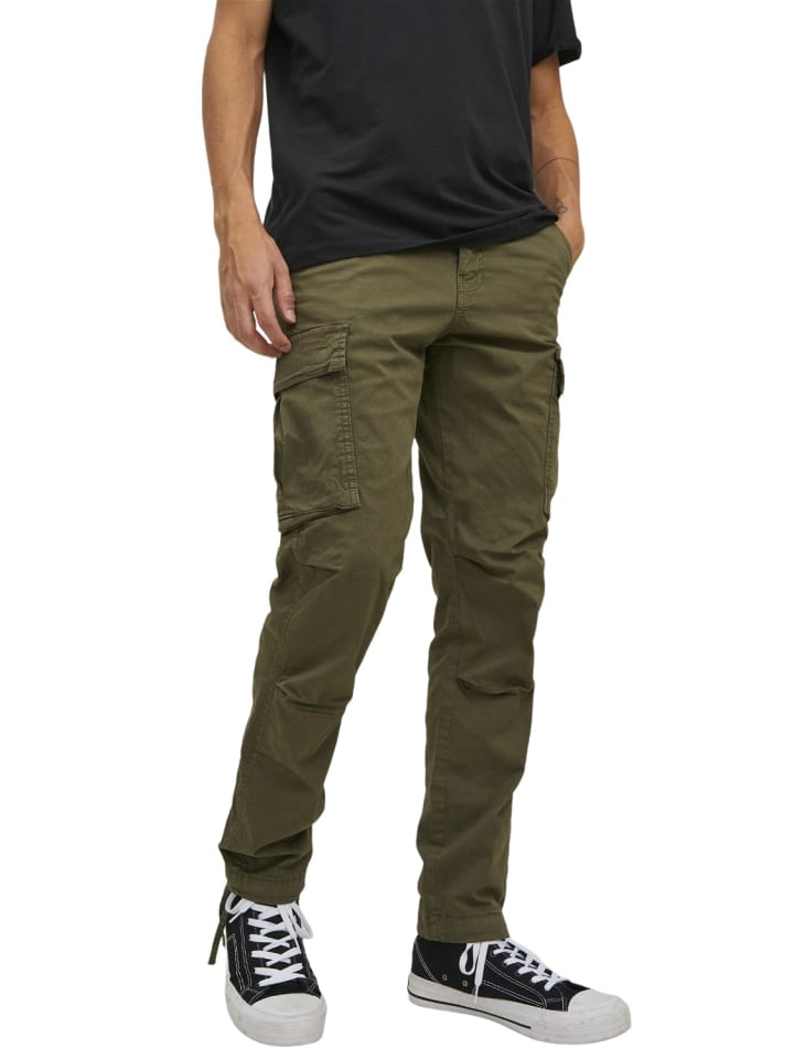 

Брюки-Карго Jack & Jones, зеленый