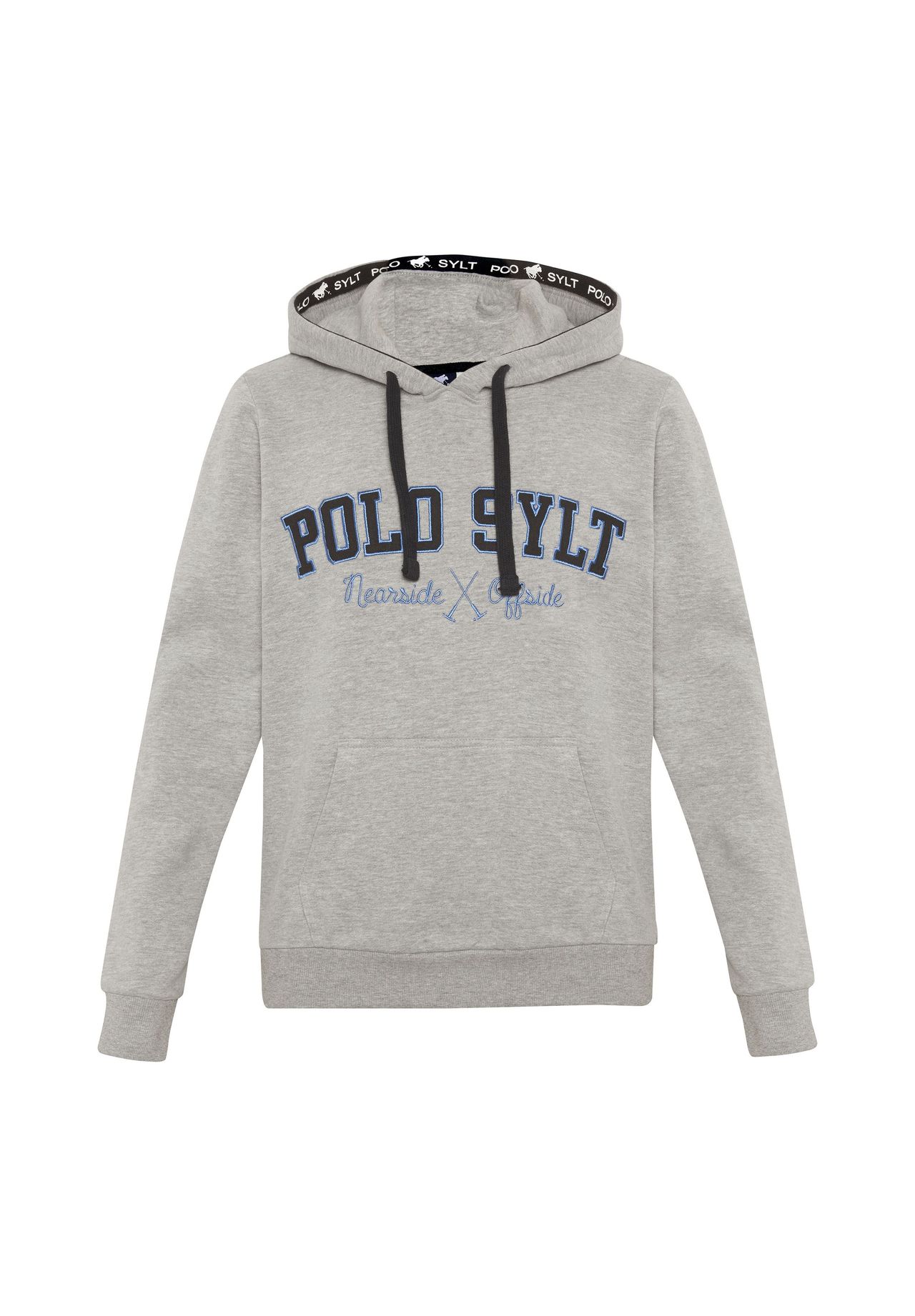 

Толстовка Polo спортивного дизайна POLO SYLT, цвет 17-4402m Neutral Gray Melange