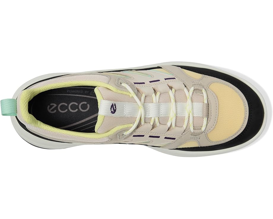 Кроссовки ECCO Sport Offroad Lace Up, цвет Black/Gravel/Straw/Limestone — фото 2