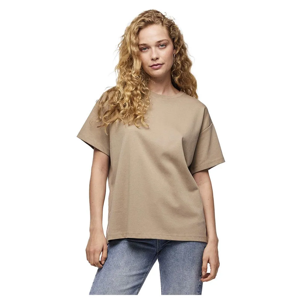 

Футболка с коротким рукавом Pieces Skylar Oversized, коричневый