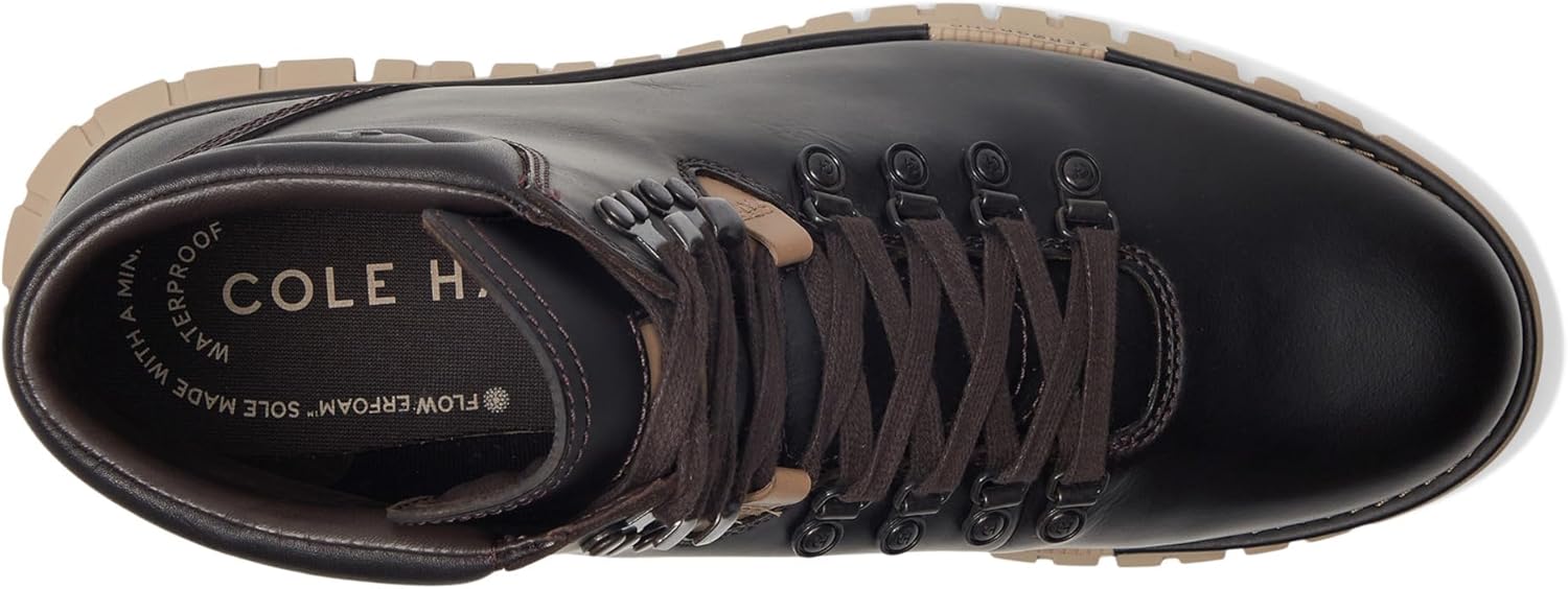 Мужские походные ботинки Cole Haan Zerogrand Remastered, черный/шоколадный — фото 2