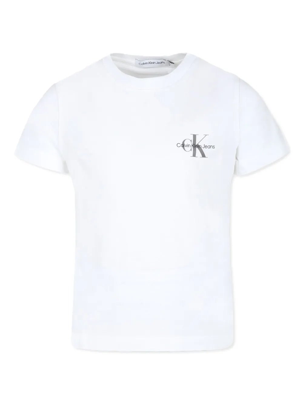 

Футболка с логотипом Calvin Klein Kids, белый