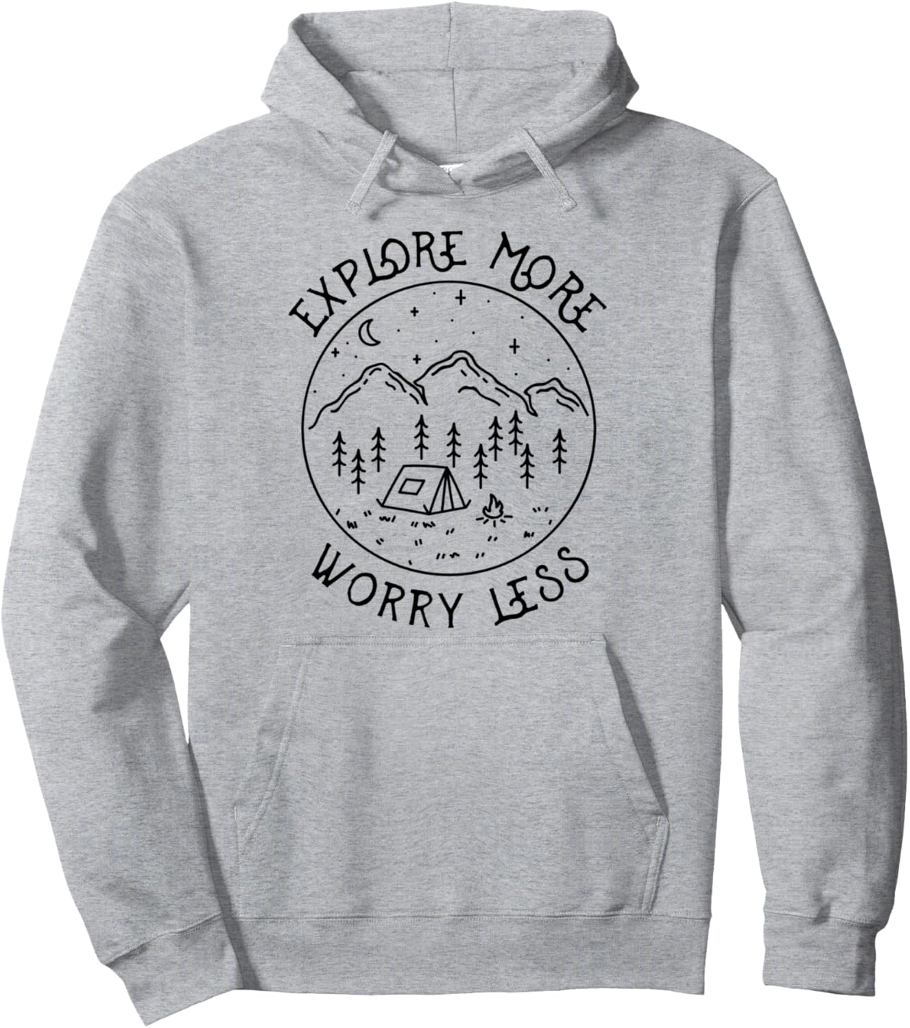 

Больше исследований, меньше беспокойства. Больше впечатлений, меньше беспокойства. Толстовка для любителей природы у костра, серая Funny Phrases For Campers, Hikers, And Backpackers, Серый, Больше исследований, меньше беспокойства. Больше впечатлений, мен