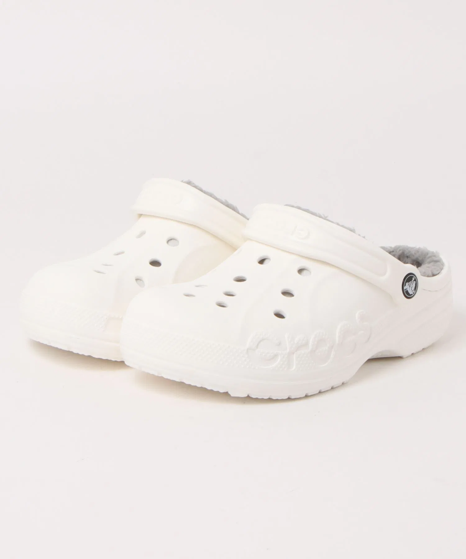 Унисекс сабо Crocs Baya Lined Clog белые