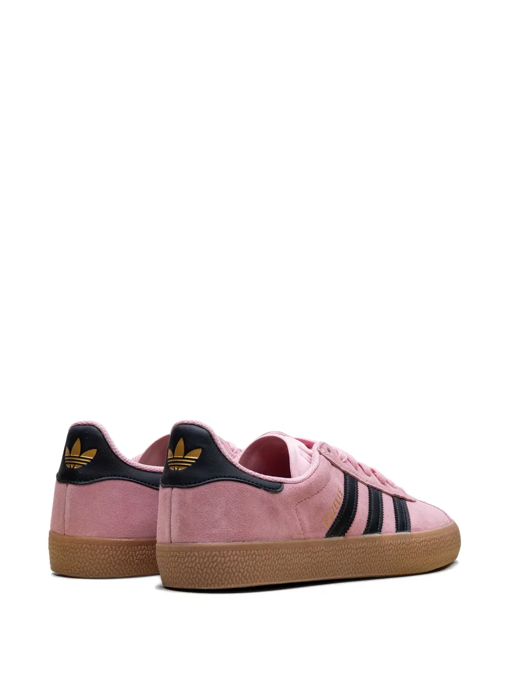 Кроссовки Gazelle adv в полоску Adidas, розовый — фото 3
