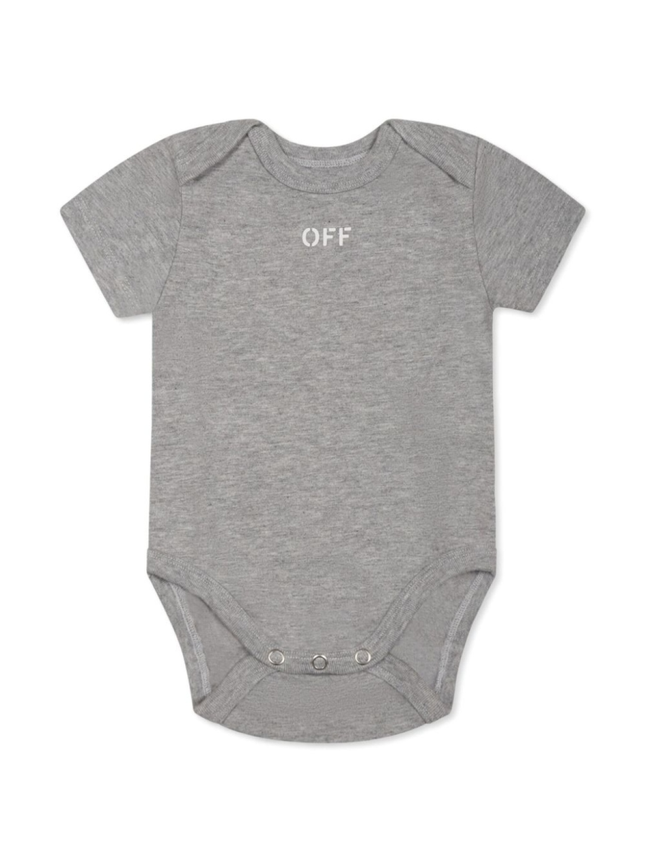 Off-White Kids комплект для новорожденного с логотипом, белый — фото 4