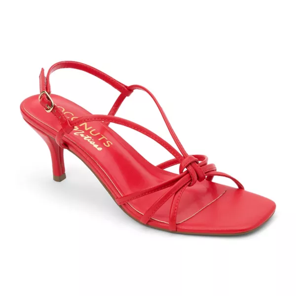 Женские босоножки на каблуке Coconuts by Cambria Matisse, цвет cherry red
