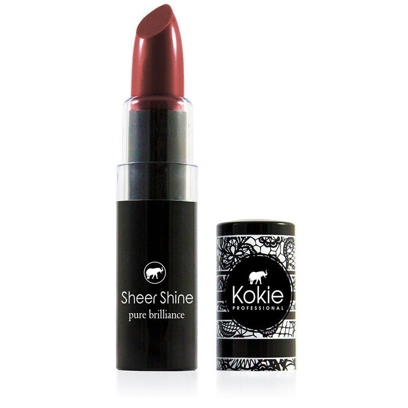 

Губная помада Sheer Shine Lápiz Labial Kokie Cosmetics, цвет café au lait