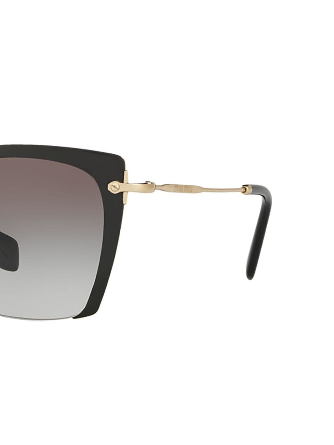 

Солнцезащитные очки 'Rasoir' Miu Miu Eyewear, черный