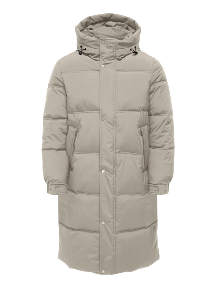 

Only&Sons Куртка 'SEUL LONG' серого цвета