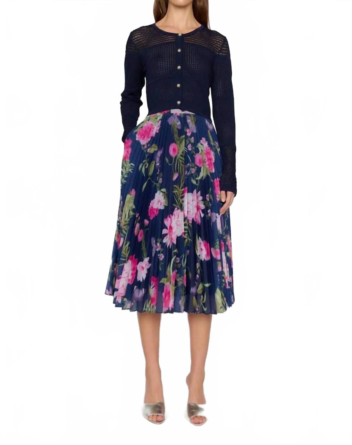 

Юбка Пиа в цвете Монарх Нави CHRISTY LYNN, темно-синий