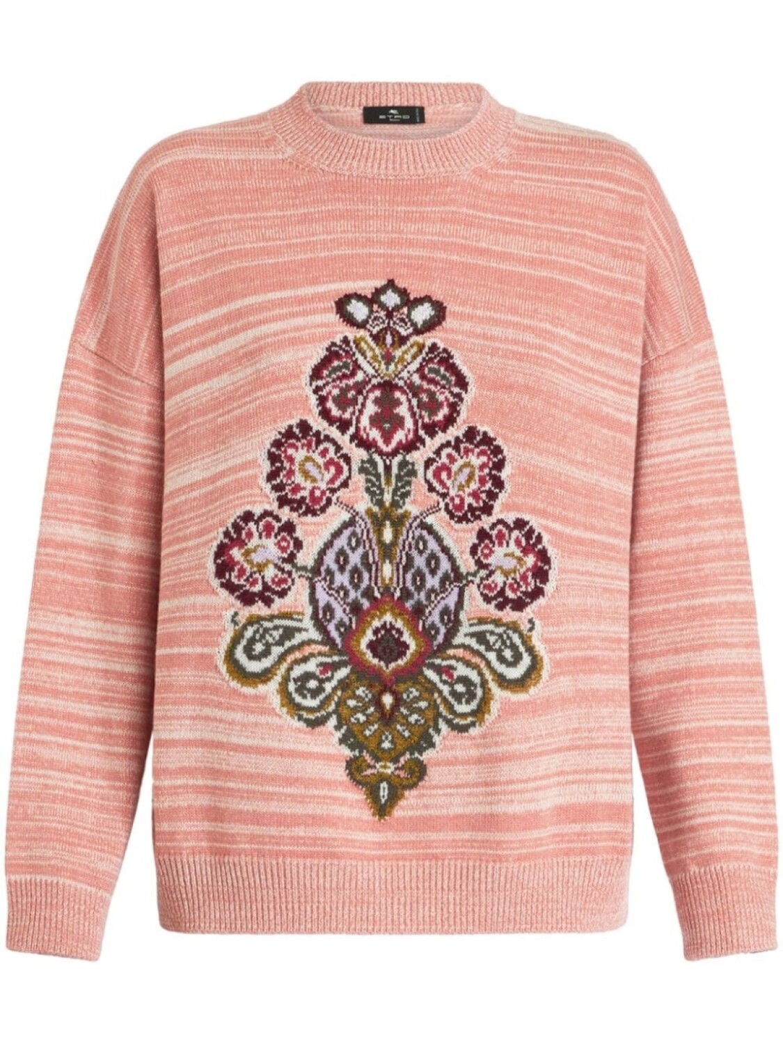 

ETRO джемпер из смесовой шерсти, розовый