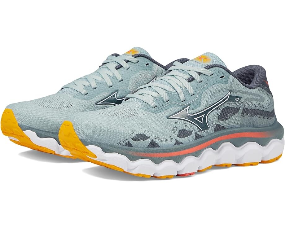 

Кроссовки Mizuno Wave Horizon 7, цвет Grey Mist/White