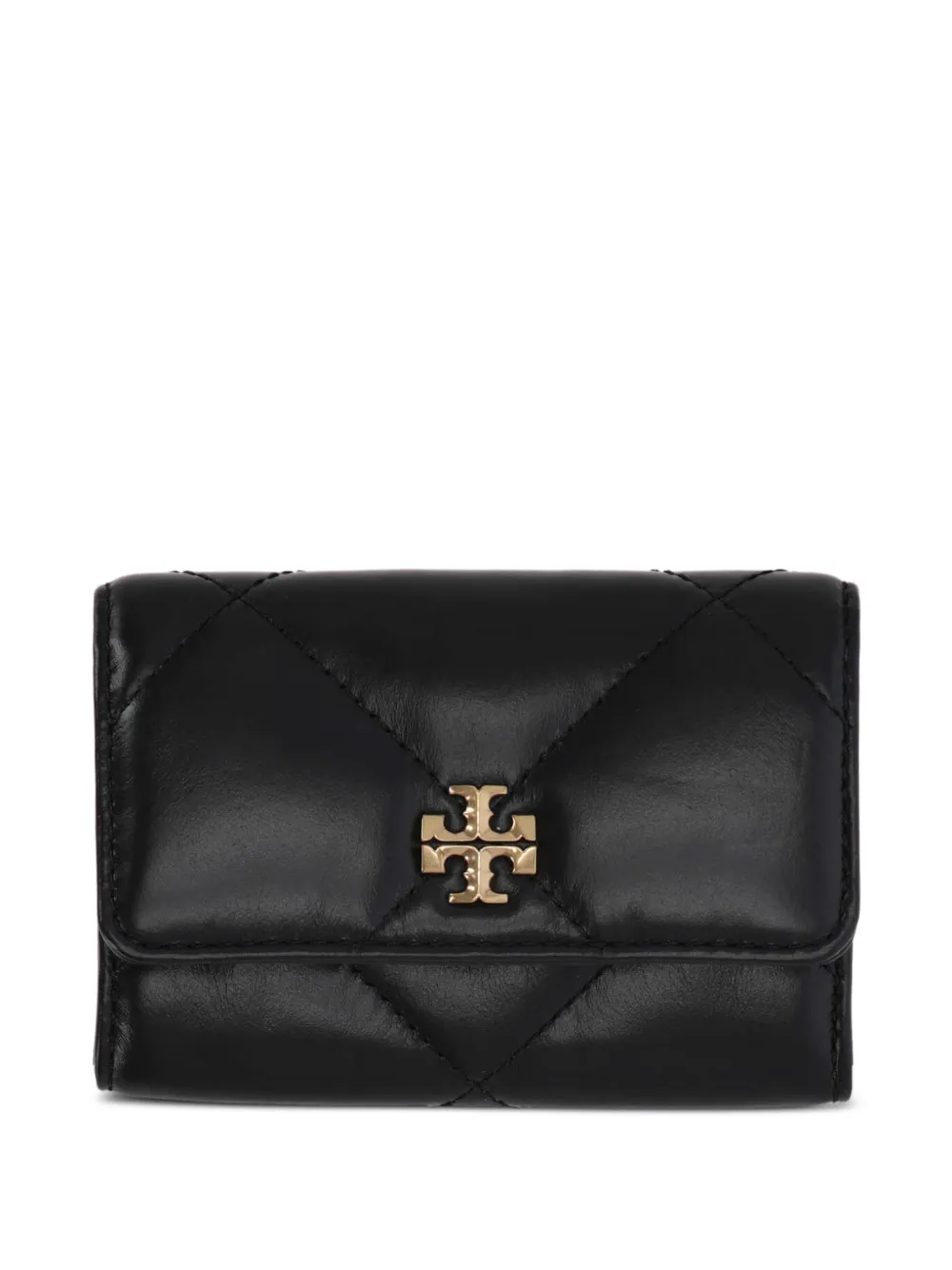 

Стеганый кошелек с логотипом Tory Burch, черный