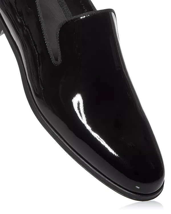 Мужские эксклюзивные свадебные тапочки Laken. Magnanni, черный — фото 4