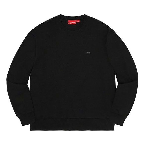 

Свитер small box crewneck 'black' Supreme, черный