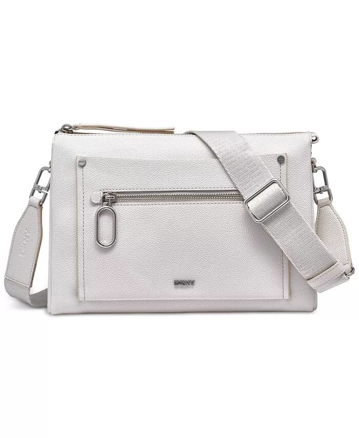 

Маленькая сумка через плечо Nala DKNY, серый
