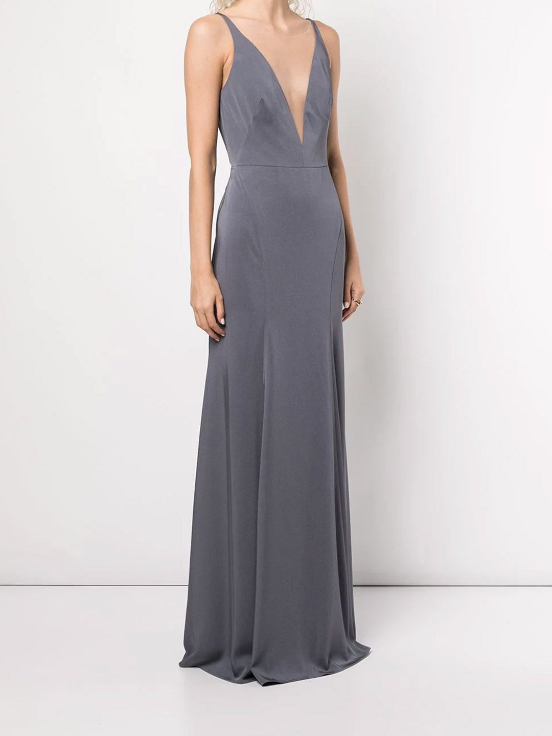 

Женское платье Marchesa Notte Bridesmaids, цвет steel blue