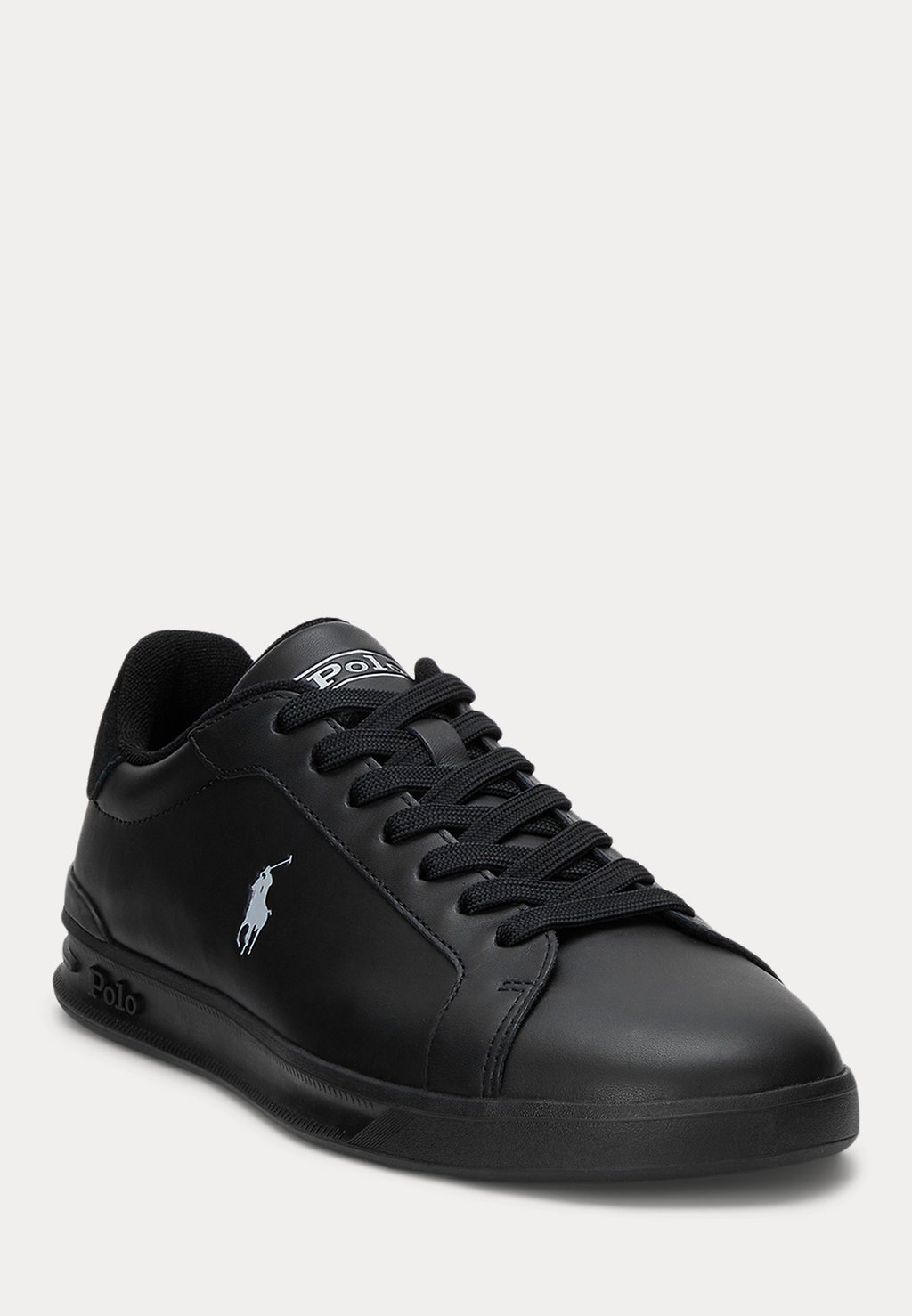 Кроссовки HERITAGE COURT II LEATHER SNEAKER UNISEX Polo Ralph Lauren, черный — фото 2