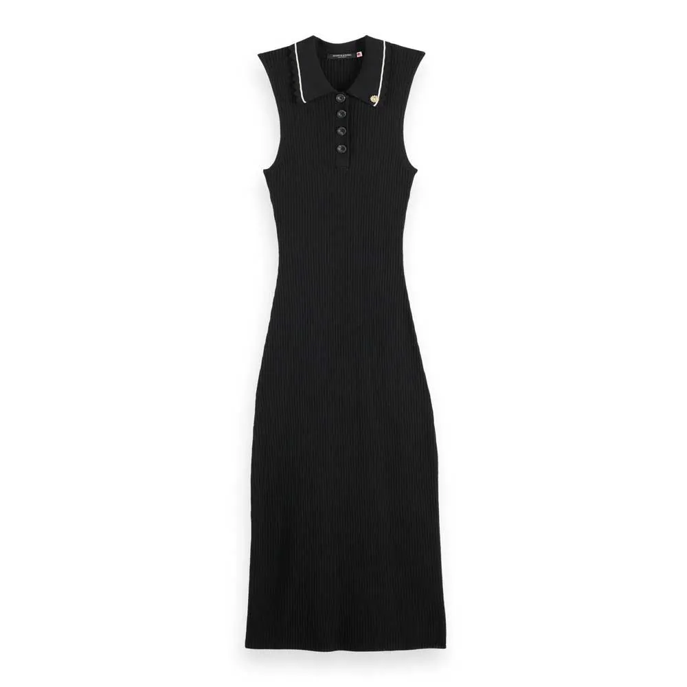 

Платье Scotch & Soda 177741 sleeveless long, черный