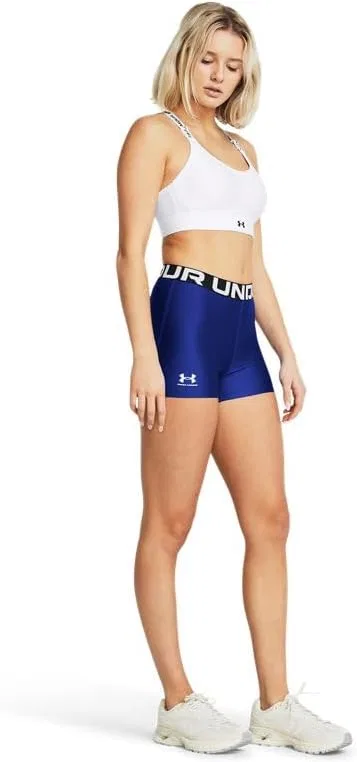 Шорты компрессионные Under Armour, цвет Royal/White — фото 3