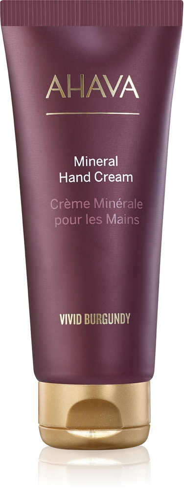 

Увлажняющий крем для рук ярко-бордового цвета с минералами Мертвого моря Ahava, 100 мл