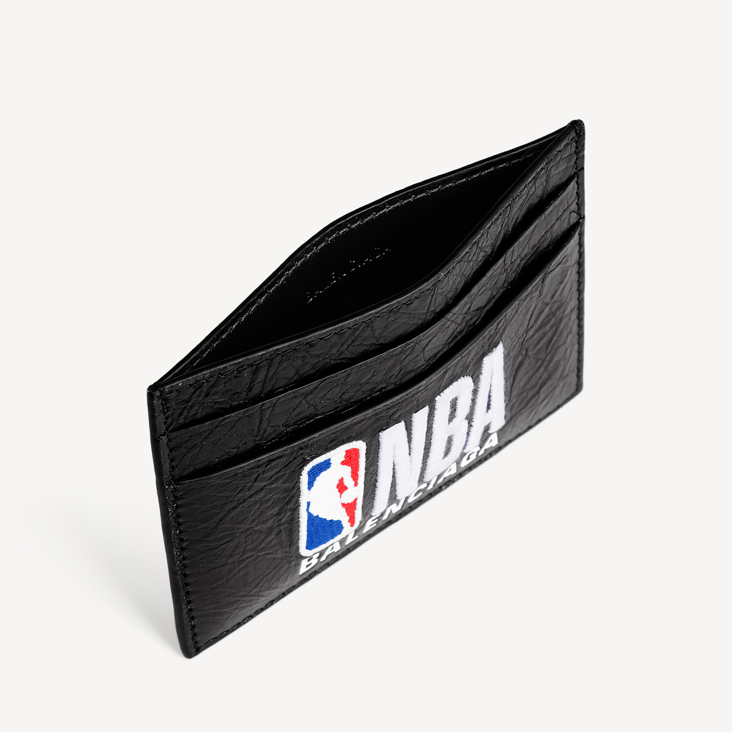 Мужской держатель для наличных и карт Balenciaga | Коллаборация с NBA, черный — фото 3