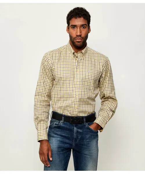 

Спортивная рубашка Tattersall Comfort fit Barbour, бежевый