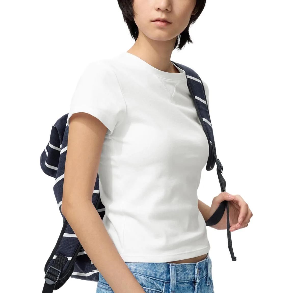 Футболка JW Anderson женская UNIQLO, белый — фото 3