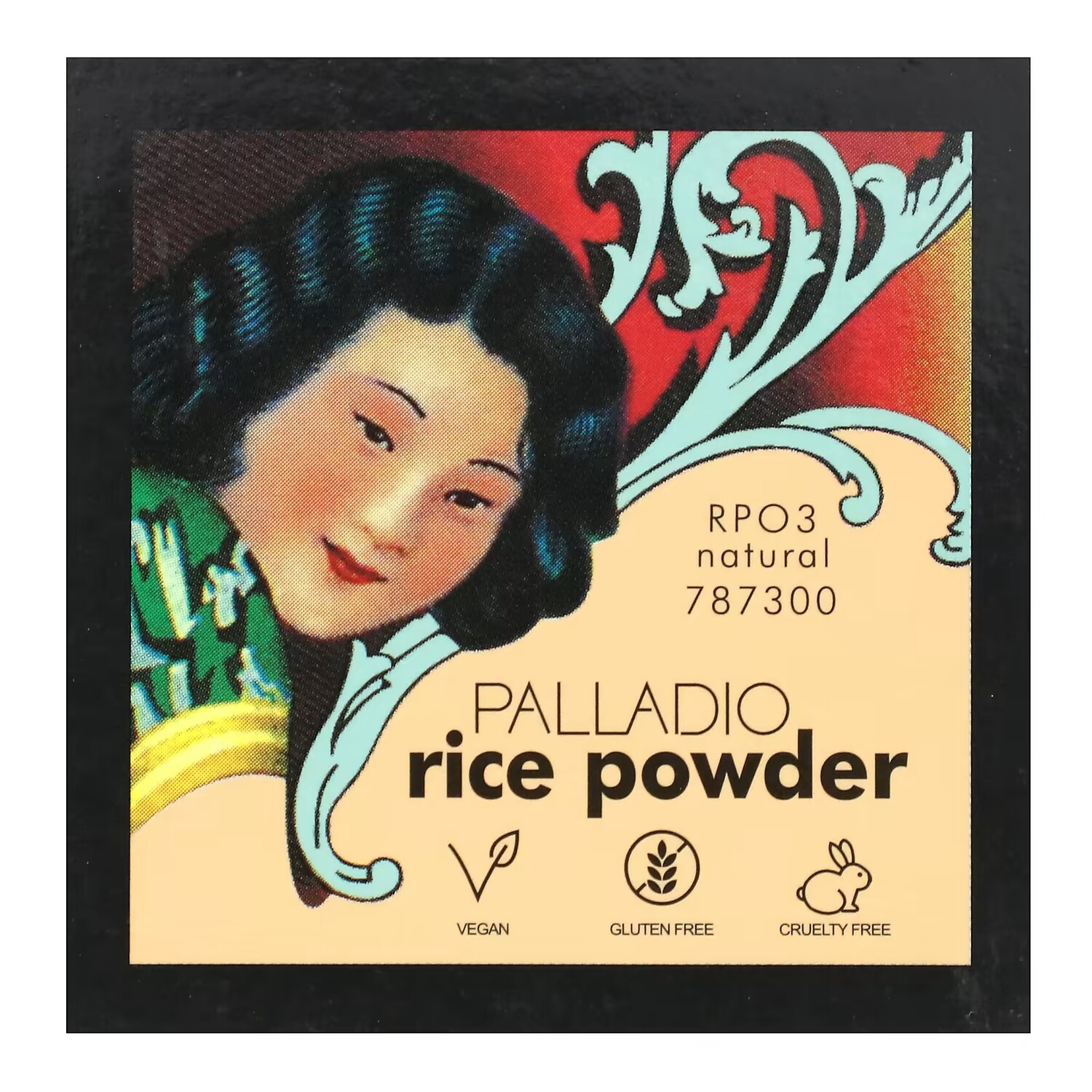 

Рисовая пудра для лица Palladio Natural RPO3, 17 г
