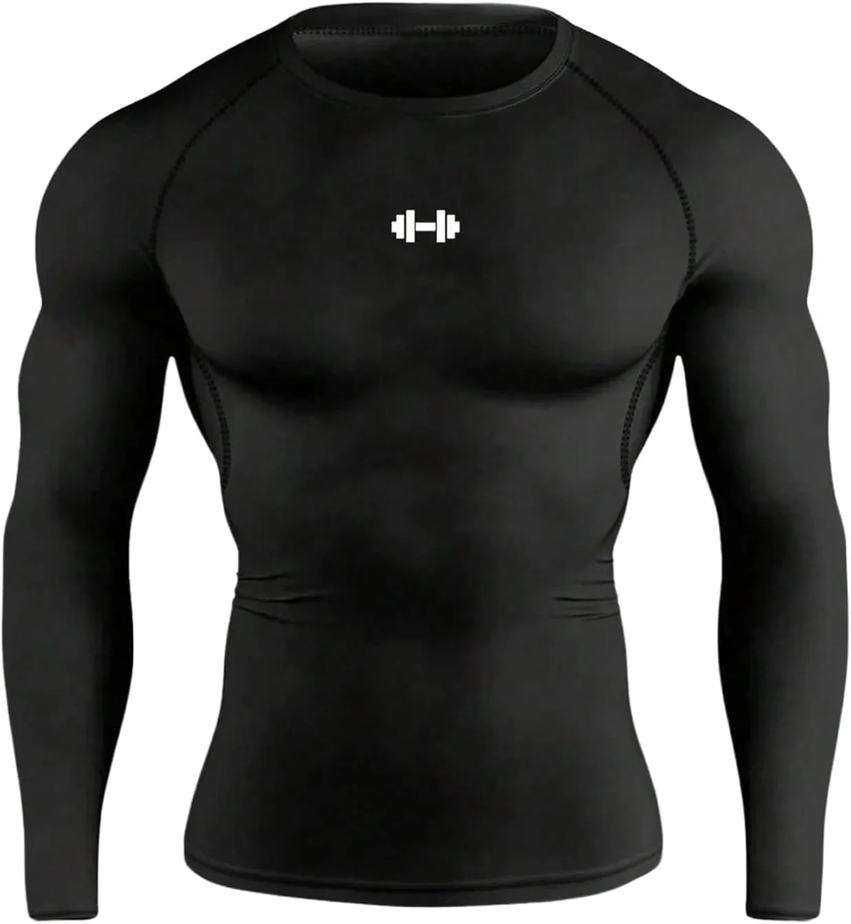 

SOLY HUX мужская футболка с длинным рукавом и принтом для тренировок