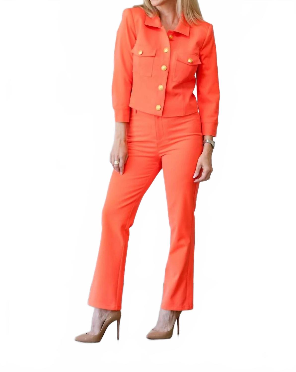 

Коралловые брюки Ketra Baby Boot L'Agence