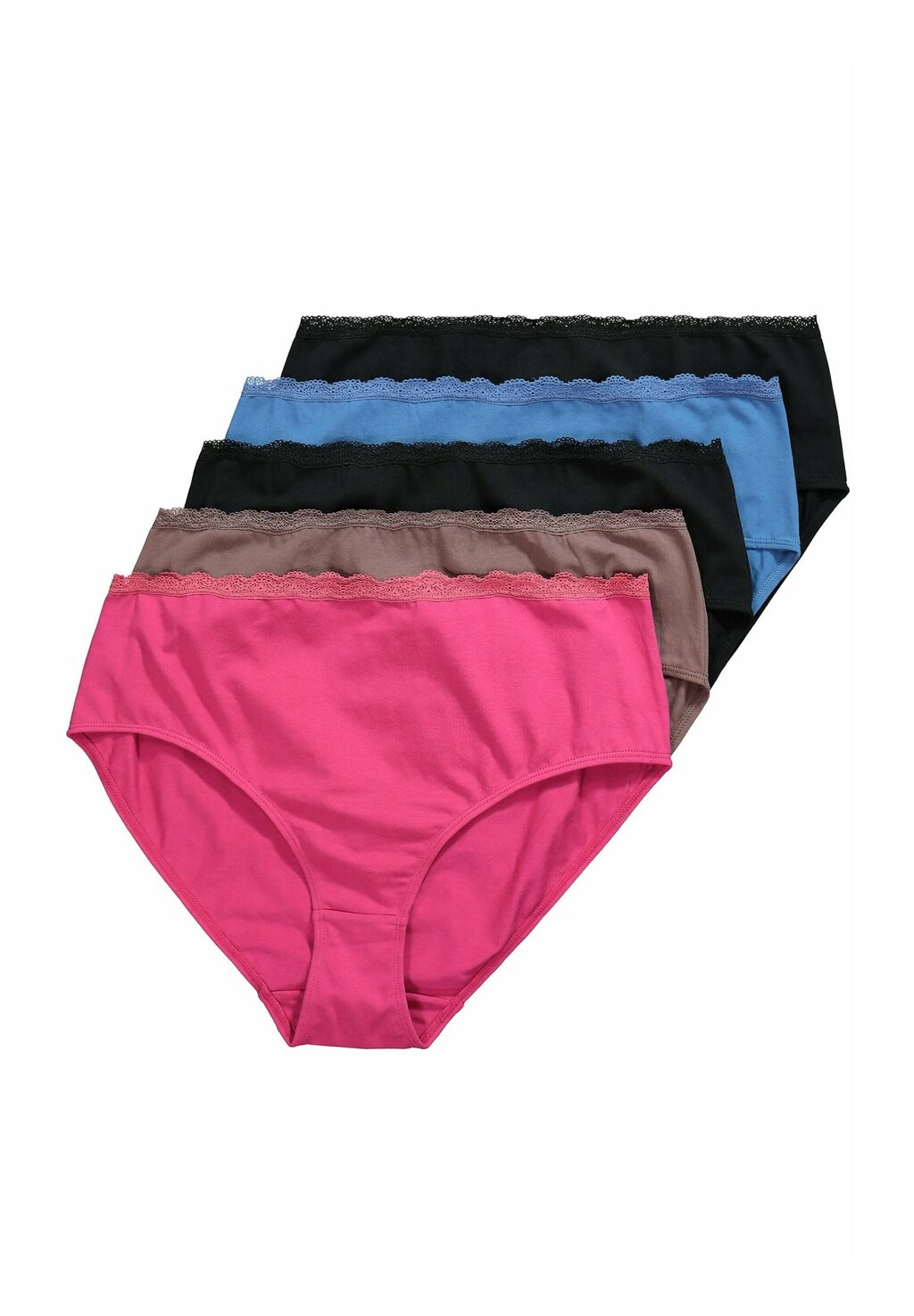 

Трусы 5 PACK TRIM Ulla Popken, розовый