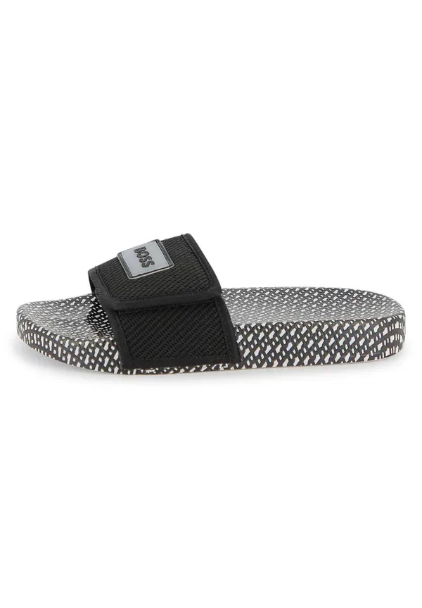 Сланцы Aqua slides pool slides Boss Kidswear, черный