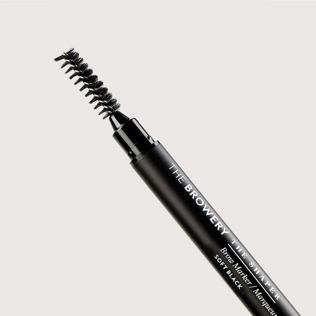 Карандаш для бровей The Shaper The Browery, soft black, 0,2 гр — фото 4