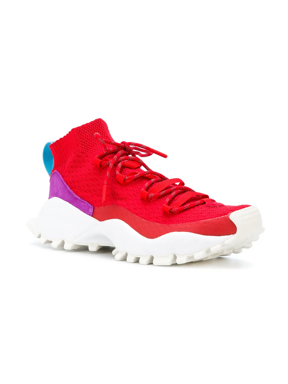 Кроссовки Seeulater Winter Primeknit adidas, красный — фото 2