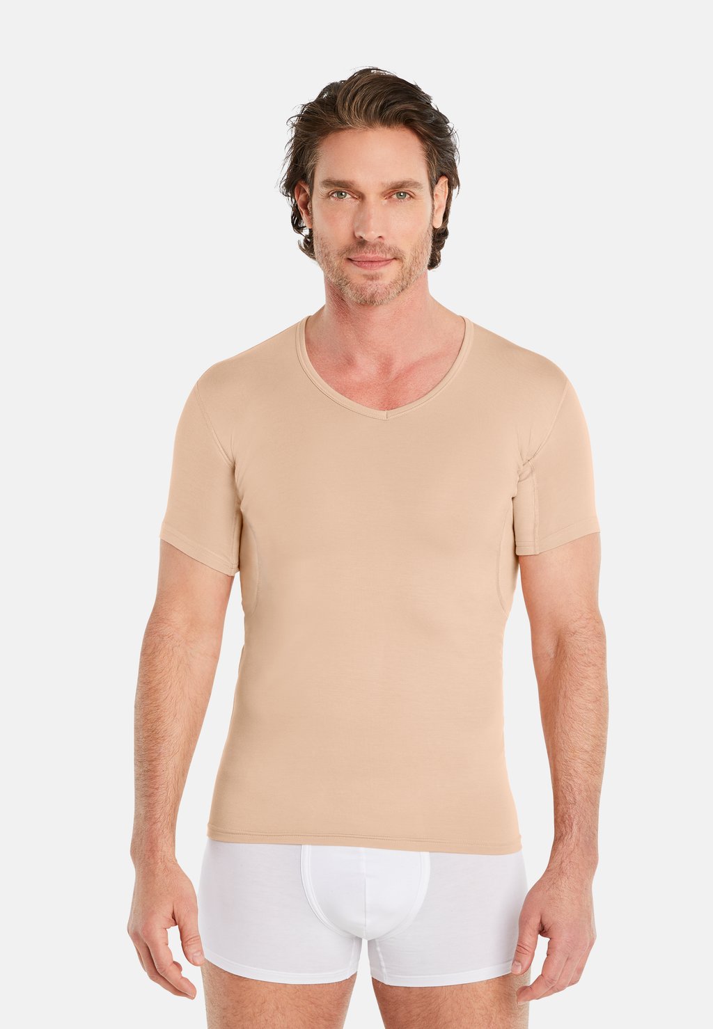 

Базовый слой ANTI SCHWEISS MIT ZUSÄTZLICHER EINLAGE AM RÜCKEN FINN Design, бежевый