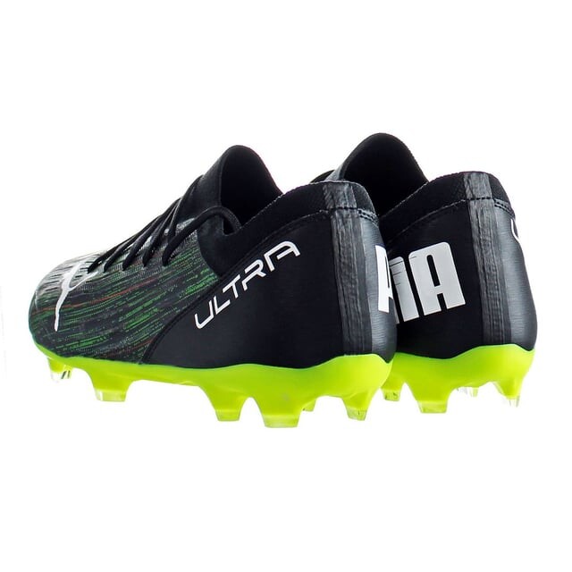 Черные мужские футбольные бутсы Ultra 3 2 fg/ag Puma, черный — фото 3