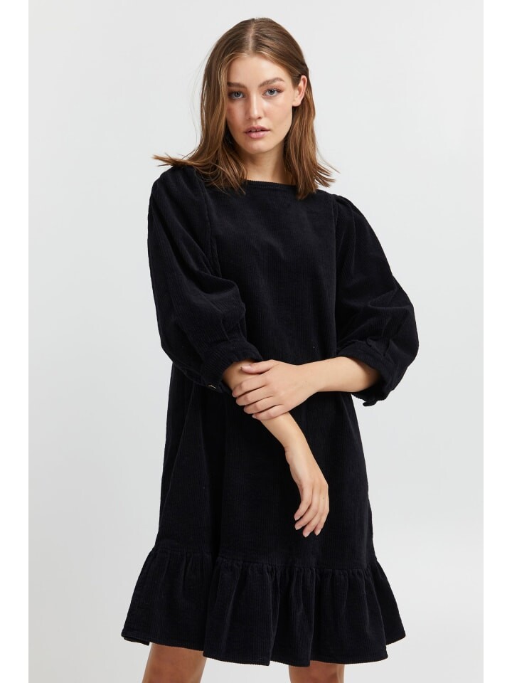 

Короткое платье PULZ Jeans Cord PZSALLY 50206973, черный